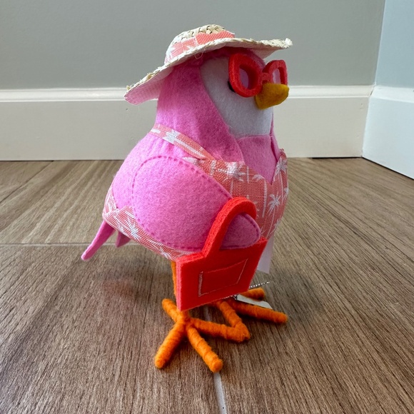 Featherly Friends Coral Fabric Bird Decor - Target Sun Squad - Picture 9 of 10